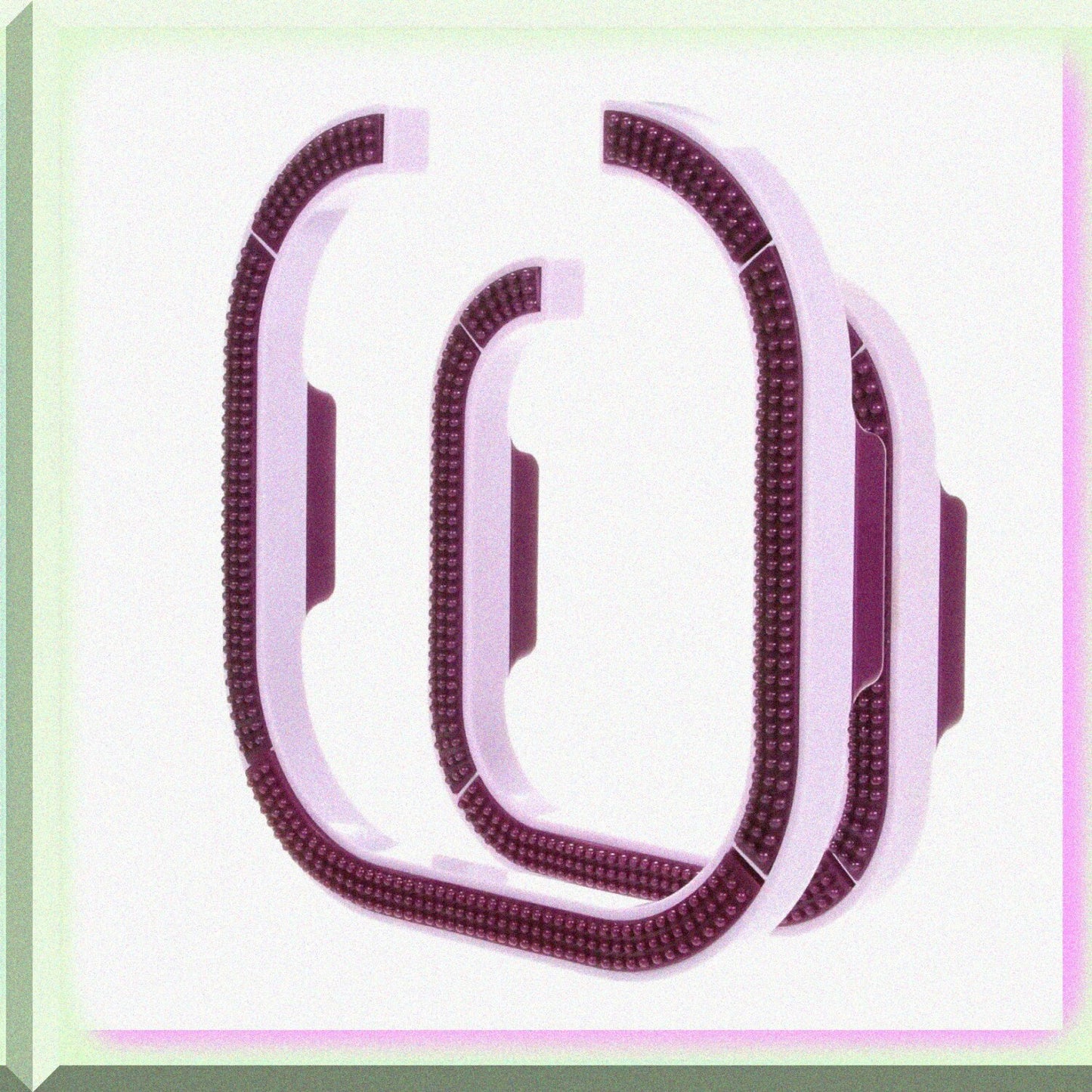 Fabric Glide Semi-Hoops Set 7x7 and 5.5x5.5 Inches