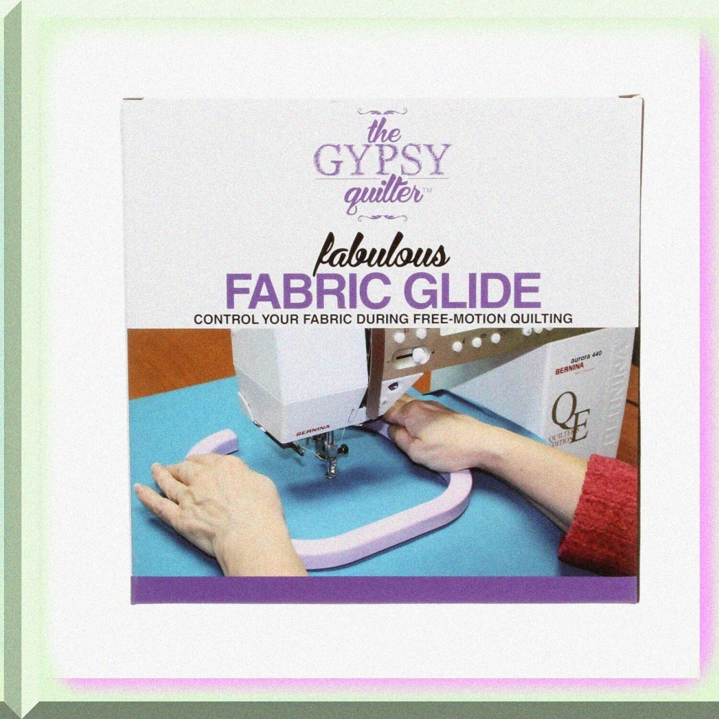 Fabric Glide Semi-Hoops Set 7x7 and 5.5x5.5 Inches