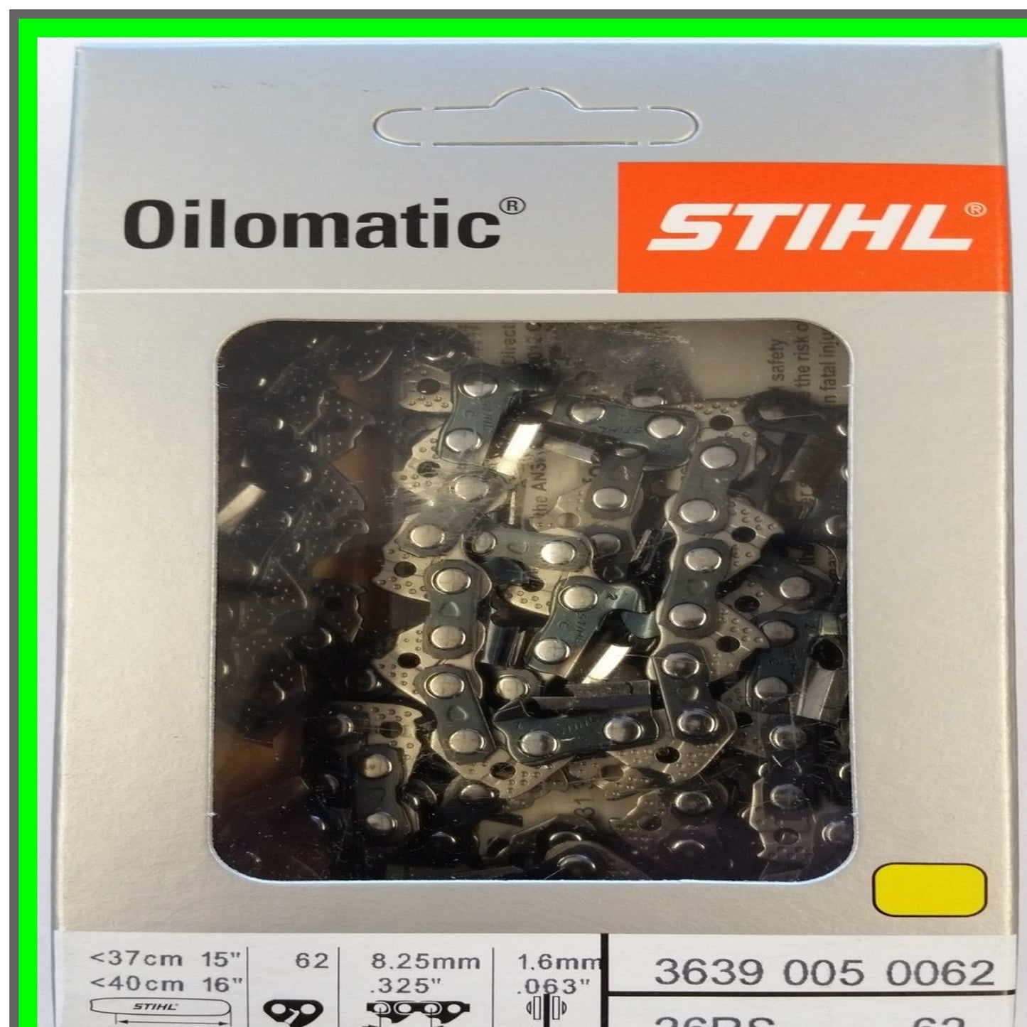 16 Inch Precision Saw Chain for Smooth Cutting Performance