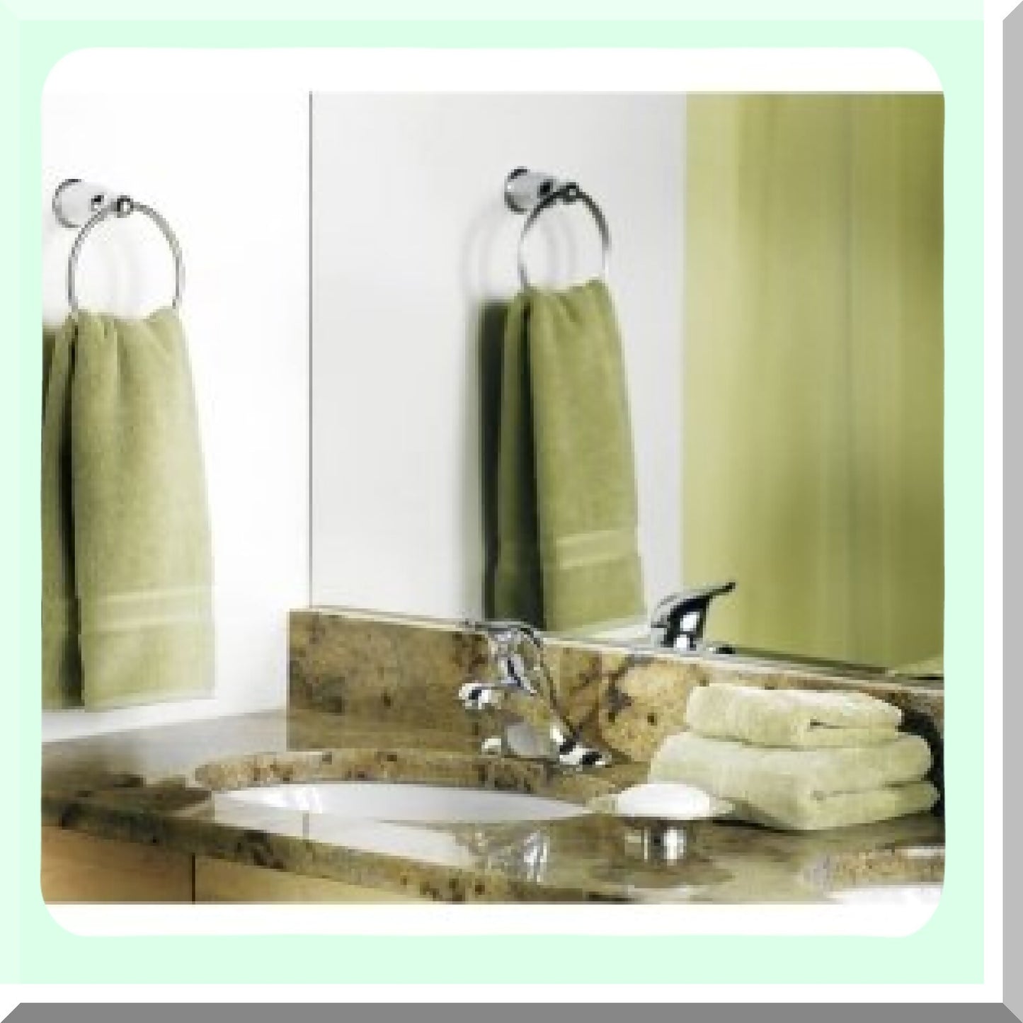 Mason Hand-Towel Ring Old World Bronze 1 Pack