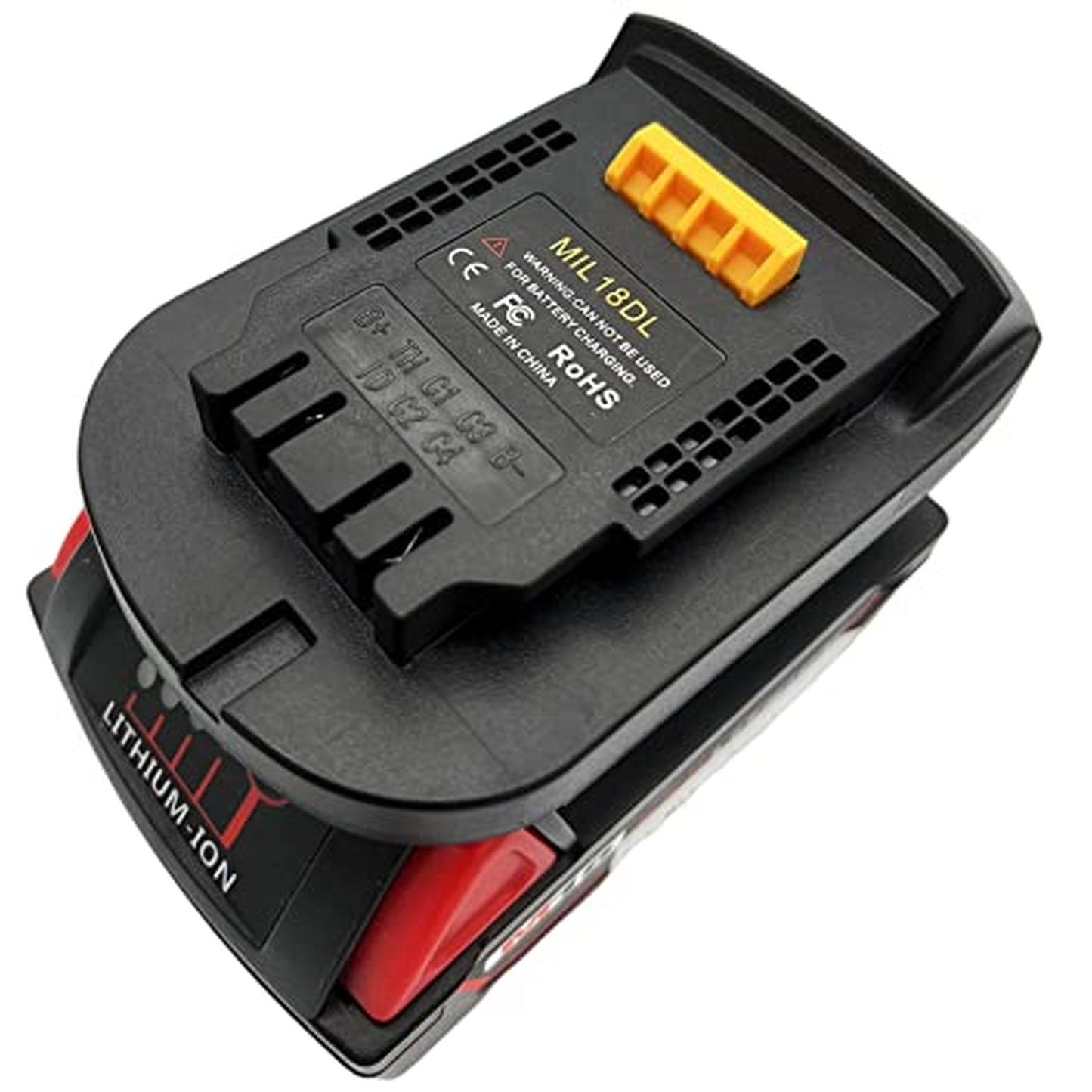 Milwaukee 18V to 20V Battery Adapter for Power Tool Lithium Conversion