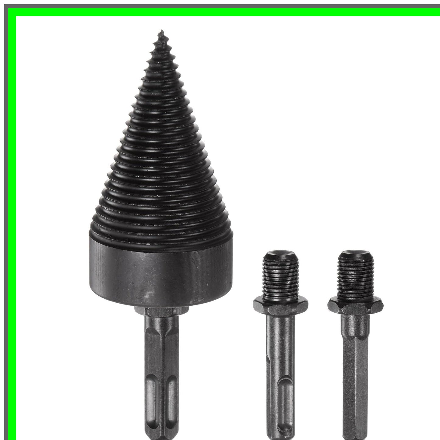Versatile Wood Splitter Drill Bit Set for Efficient Log Cutting