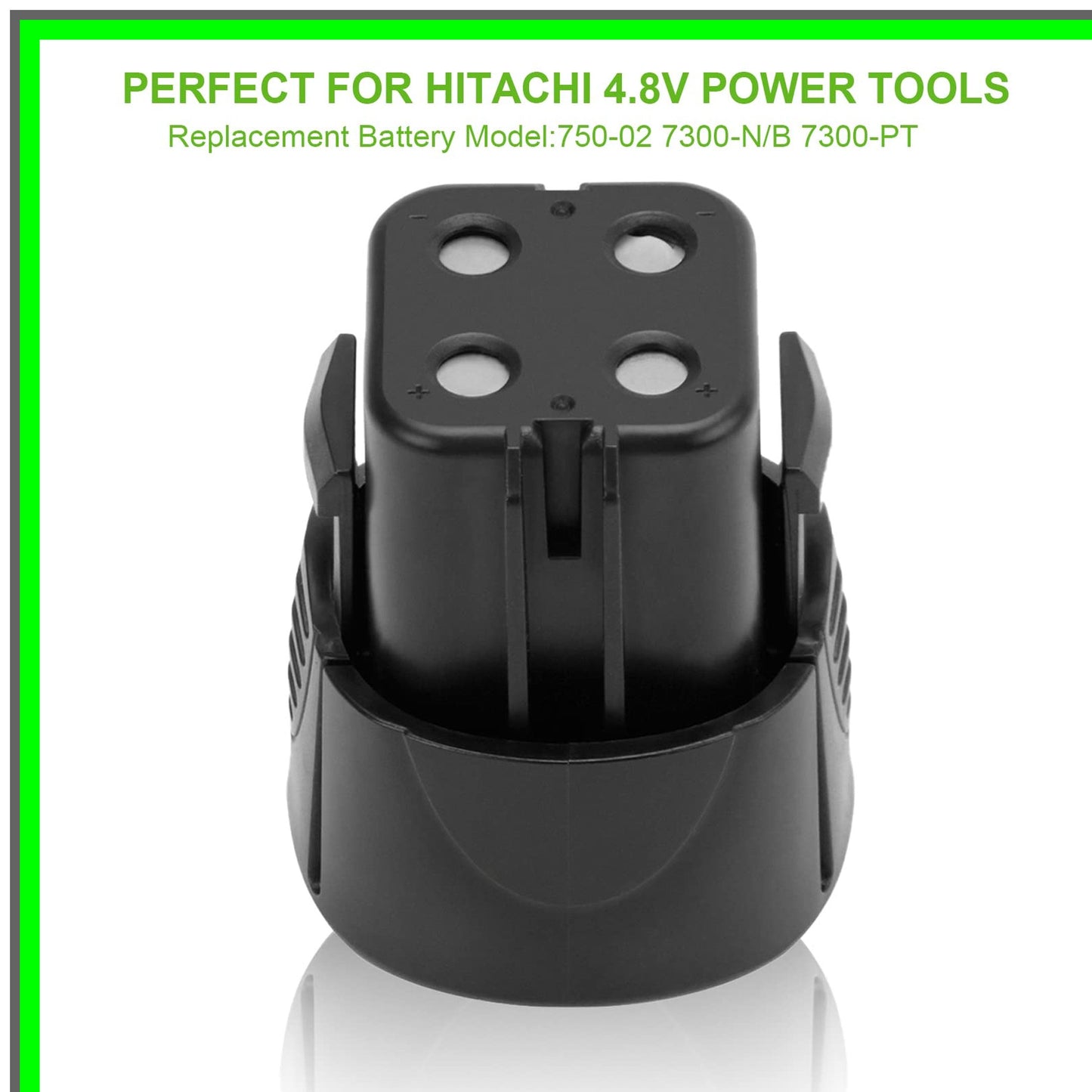 Dremel 4.8V Ni-MH Replacement Battery Pack for 750-02 7300-N/B Tools