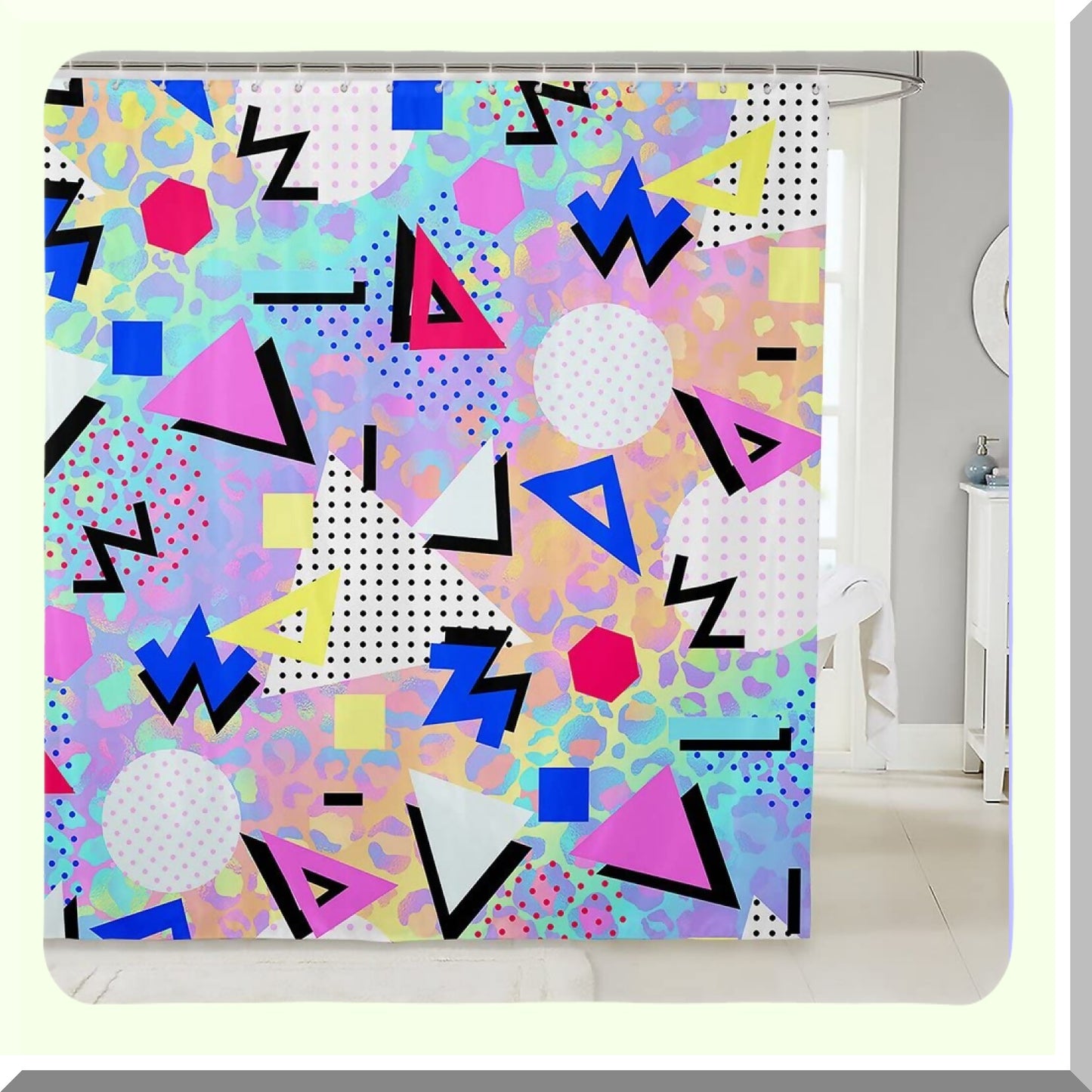 Cheetah Gradient Animal Hide Shower Curtain 72x84