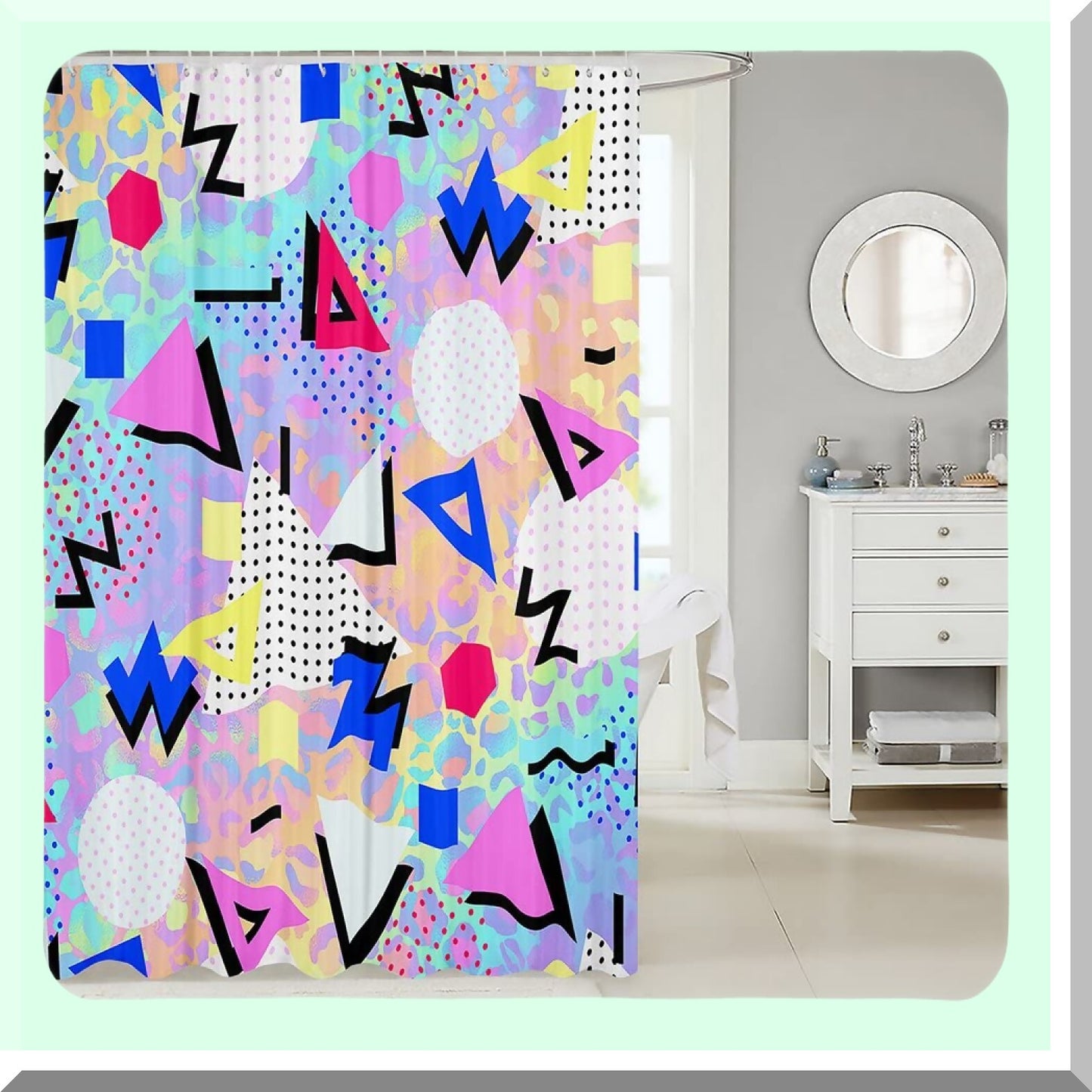 Cheetah Gradient Animal Hide Shower Curtain 72x84
