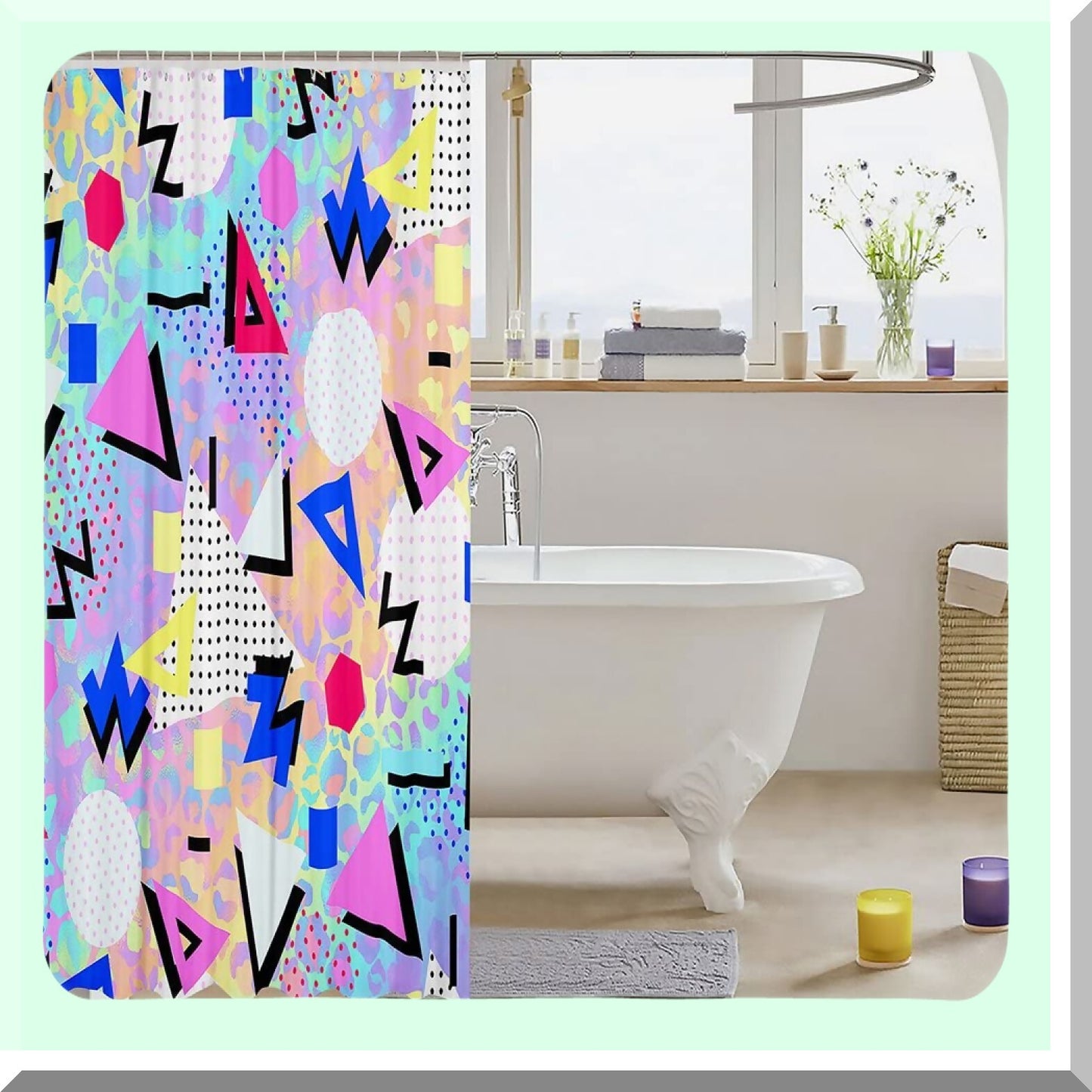 Cheetah Gradient Animal Hide Shower Curtain 72x84