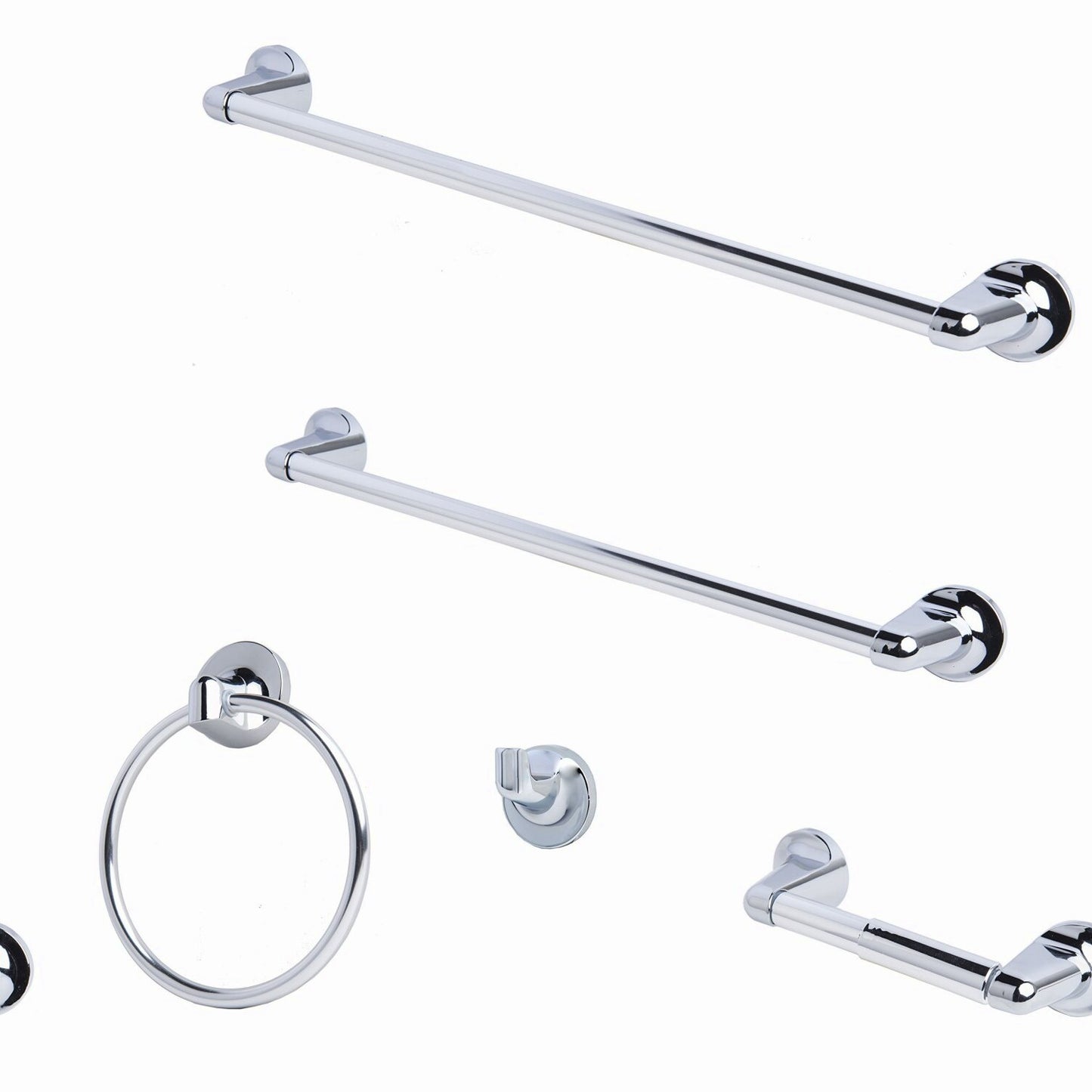 5-Piece Bathroom Hardware Accessory Set