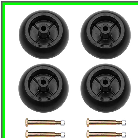 Lawn Mower Anti-Scalp Deck Wheel Kit for Cub Cadet and MTD Decks