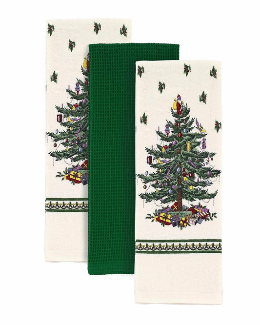 3pc Cotton Kitchen Towel Set