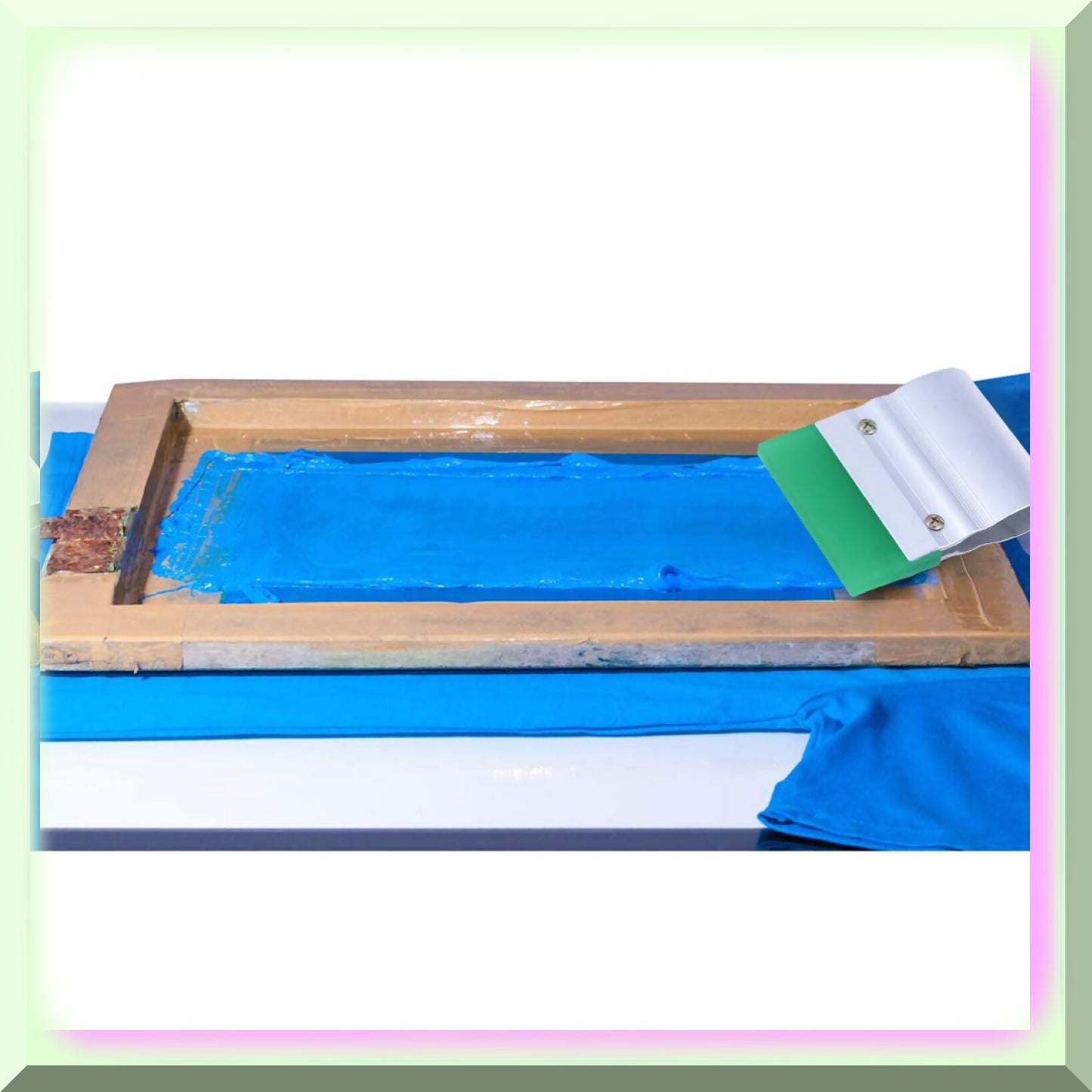 Alumisqueege Aluminum Screen Printing Ink Scraper