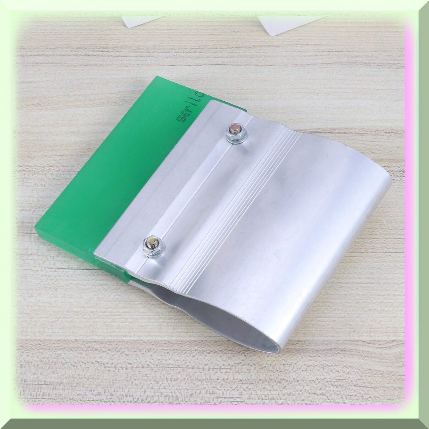 Alumisqueege Aluminum Screen Printing Ink Scraper
