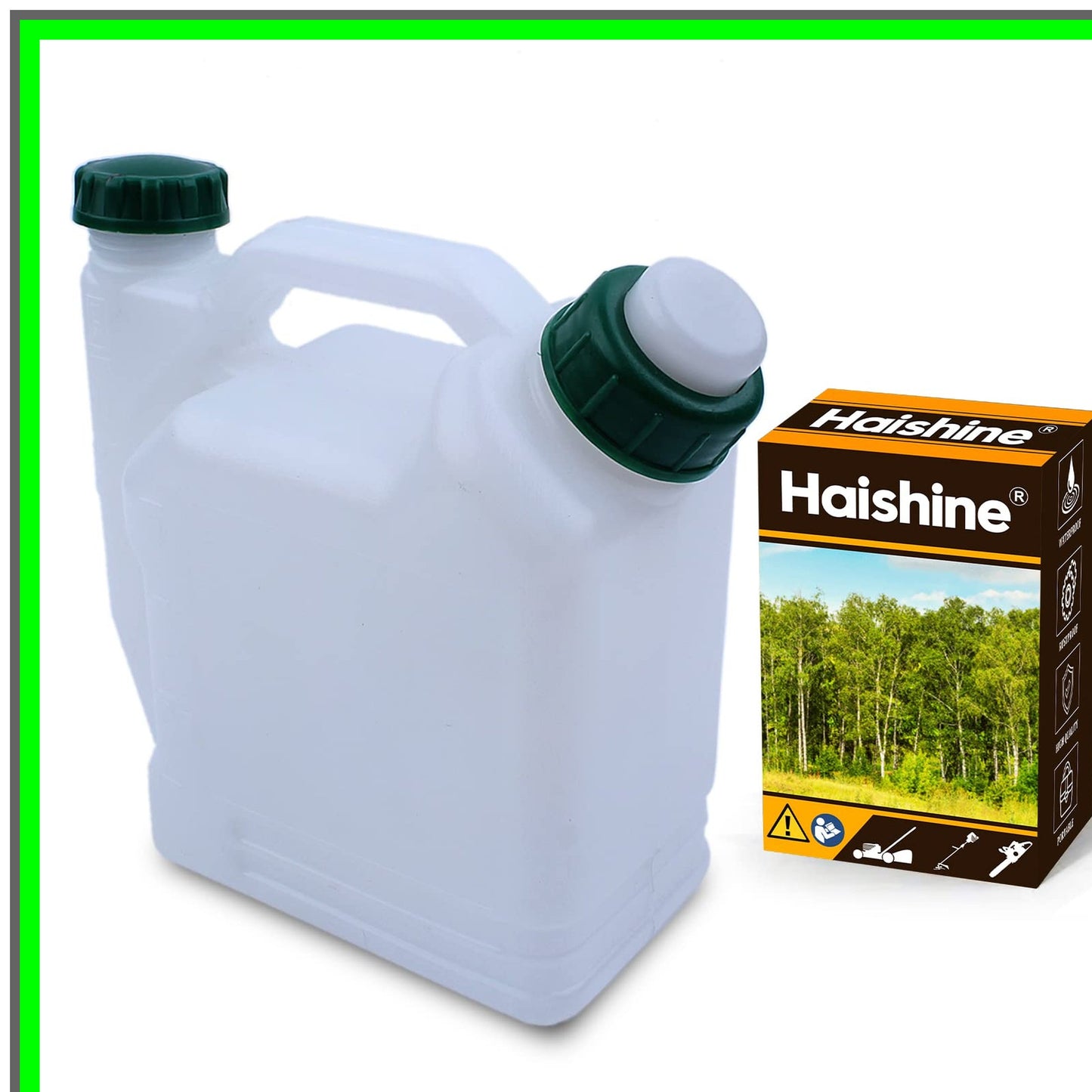 Gasoline Mixing Bottle for Chainsaws and Trimmers - 1L Fuel Oil Mixer