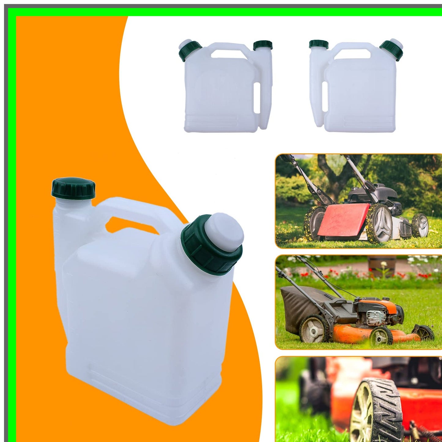 Gasoline Mixing Bottle for Chainsaws and Trimmers - 1L Fuel Oil Mixer