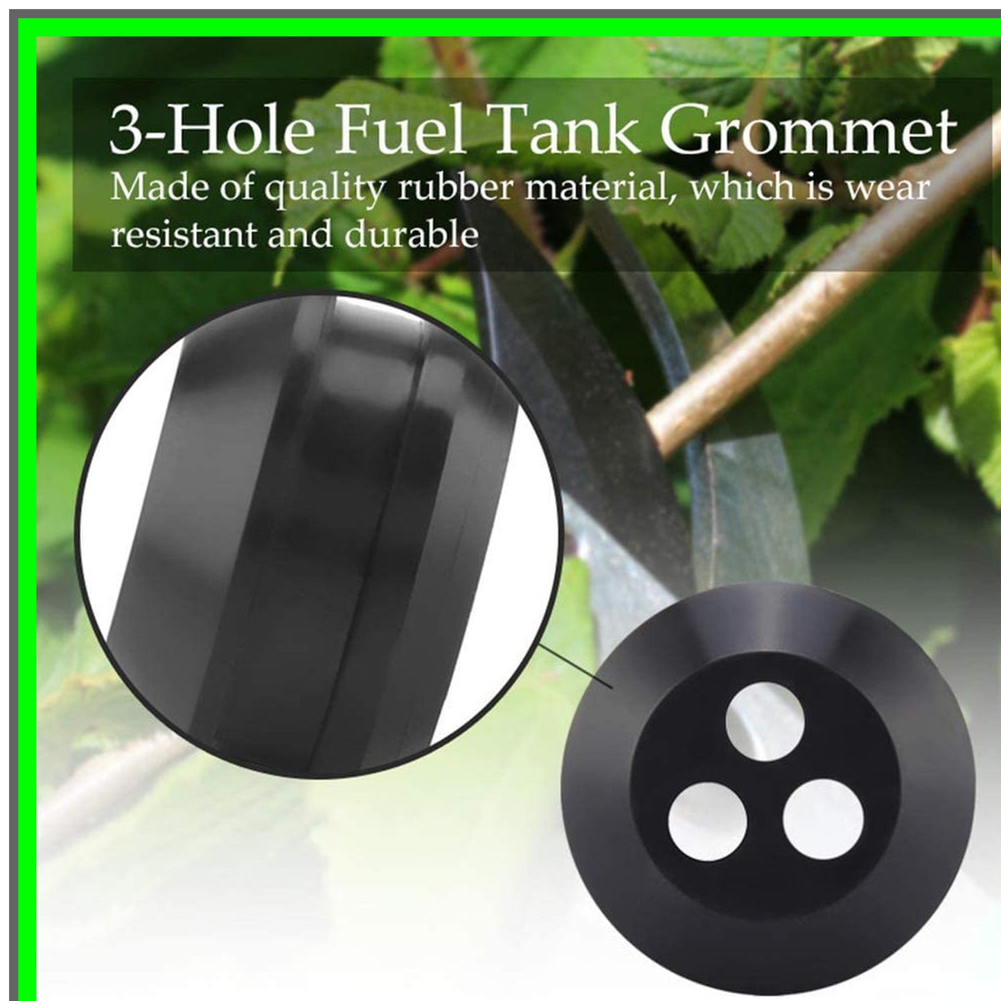 Trimmer Fuel Tank Tube Replacement Grommet for Lawn Mower and Blower