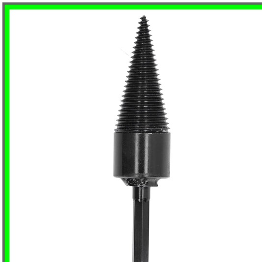 Wood Splitter Cone Drill Bit for Efficient Log Splitting with Power Drill