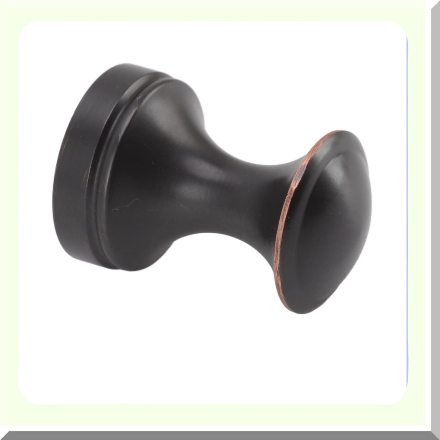 Black Towel Hook, Wall Mount, Copper, 1 Pack