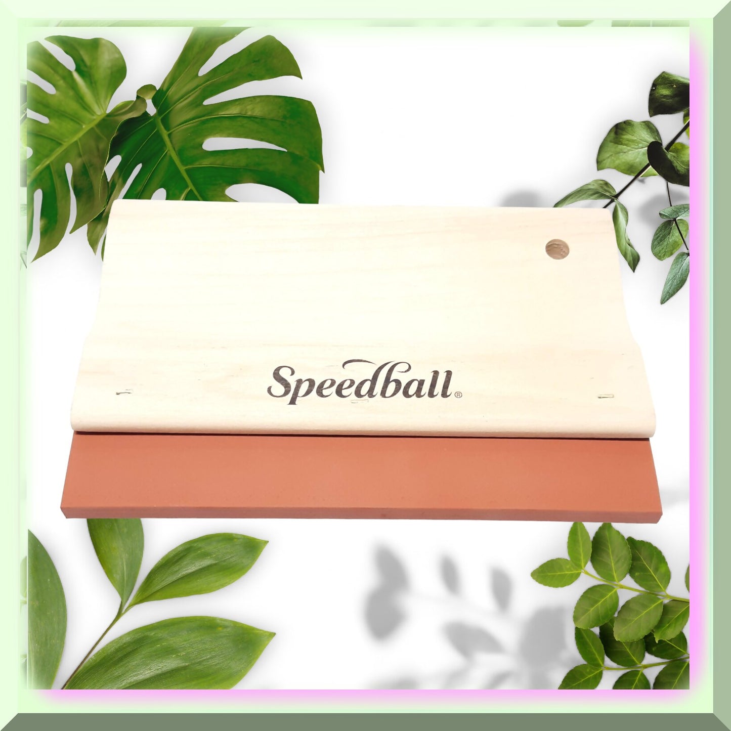 8-Inch Neoprene Squeegee for Screen Printing
