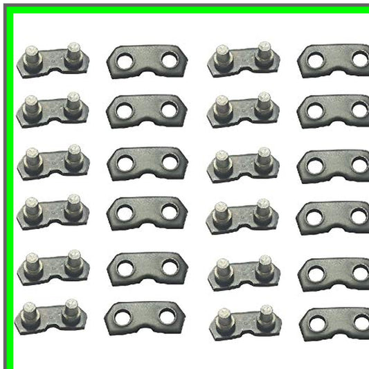 Complete 12-Piece Repair Kit for 404" LP Saw Chain Links and Gauge