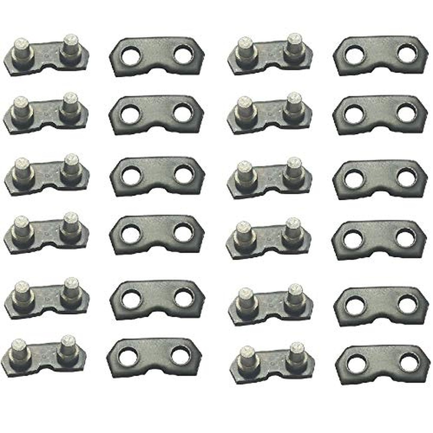 Complete 12-Piece Repair Kit for 404" LP Saw Chain Links and Gauge