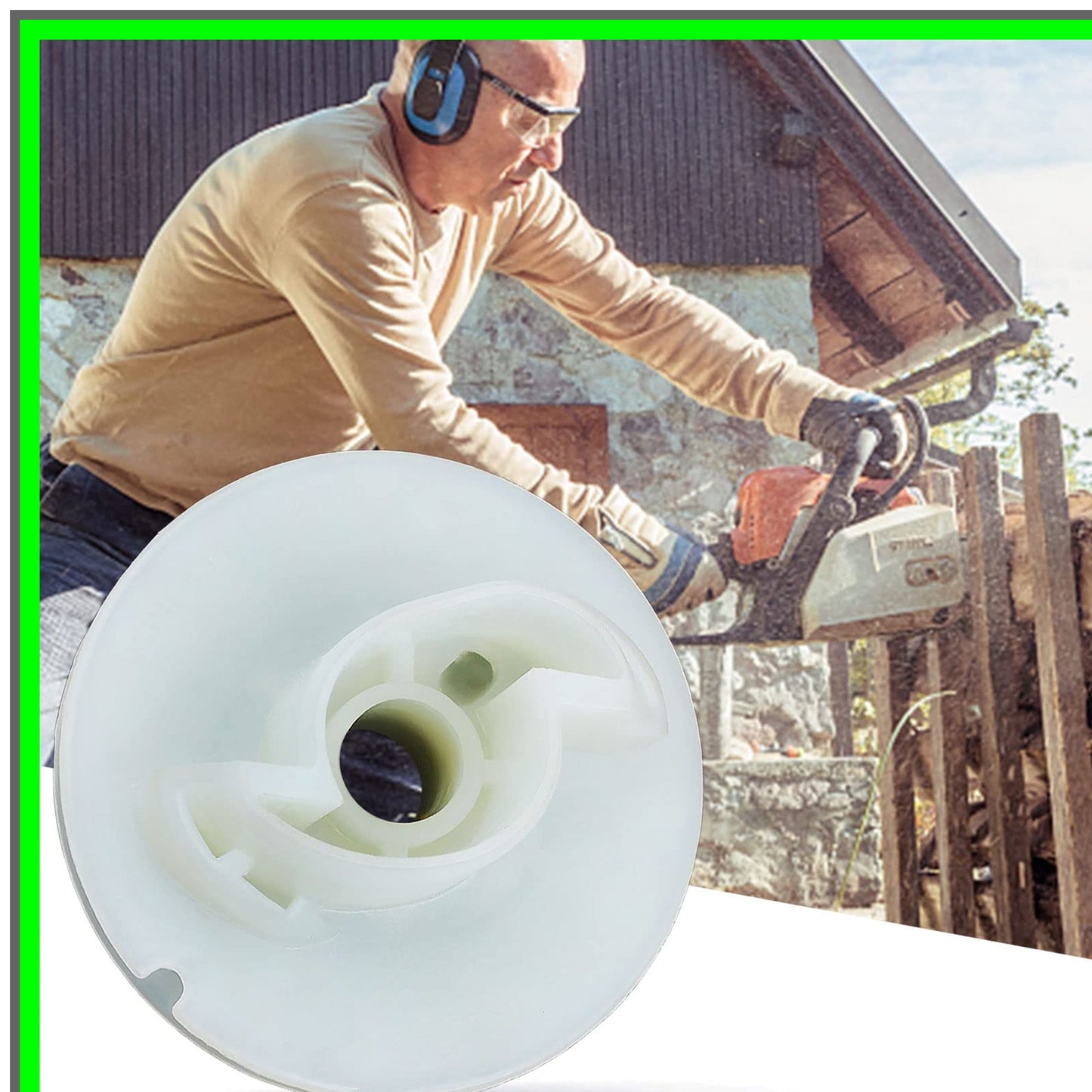 Husqvarna 435 Chainsaw Recoil Starter Pulley Replacement Part 579427901