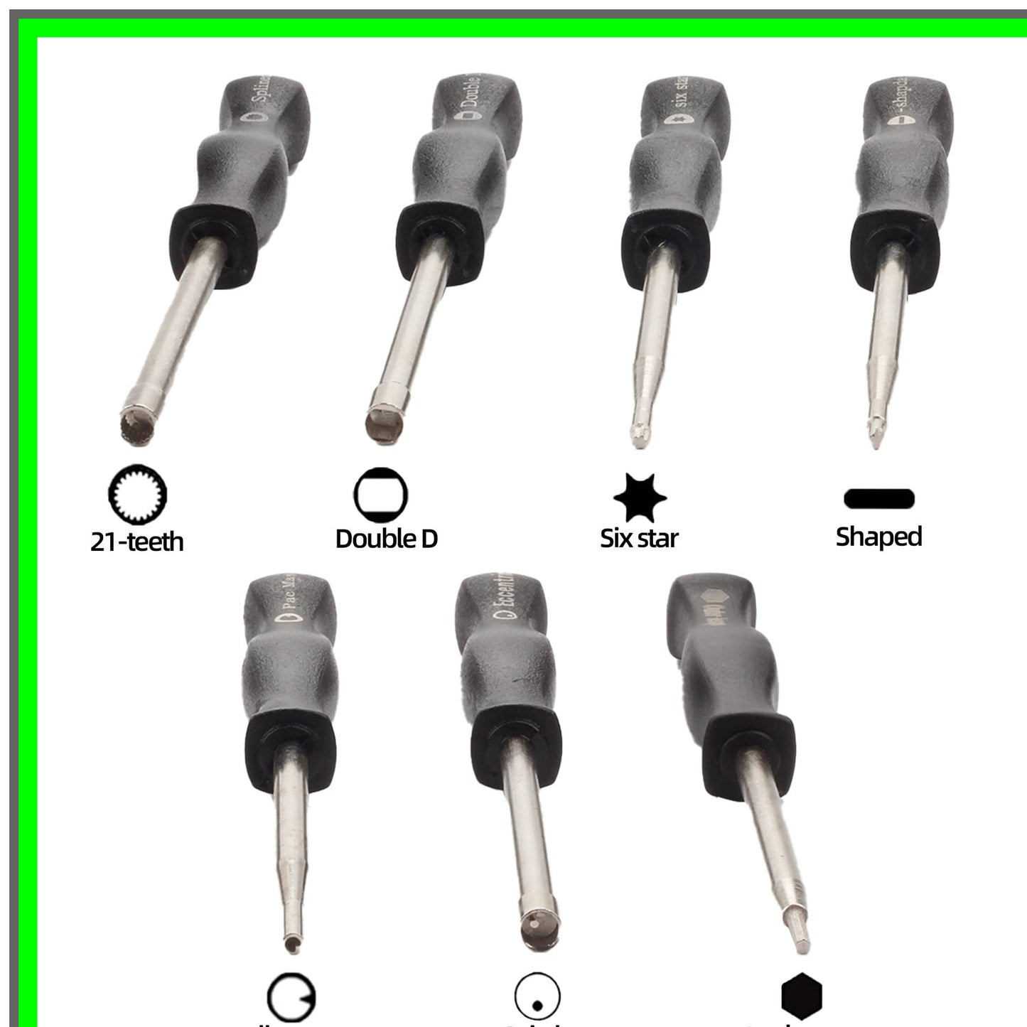 14-Piece Carburetor Adjustment Tool Kit for 2-Cycle Engine Maintenance