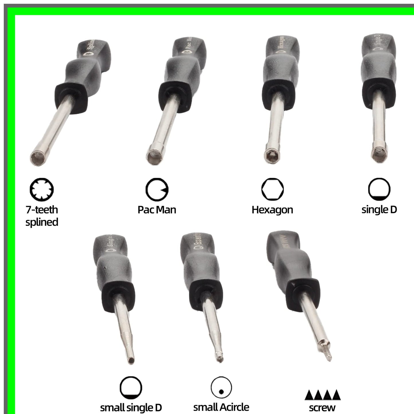 14-Piece Carburetor Adjustment Tool Kit for 2-Cycle Engine Maintenance