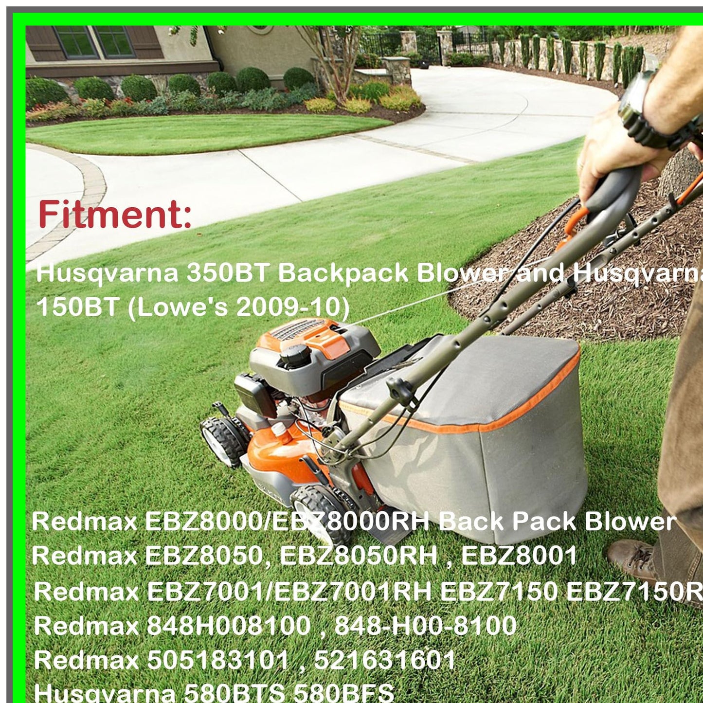High-Performance Carburetor for Husqvarna and RedMax Leaf Blowers