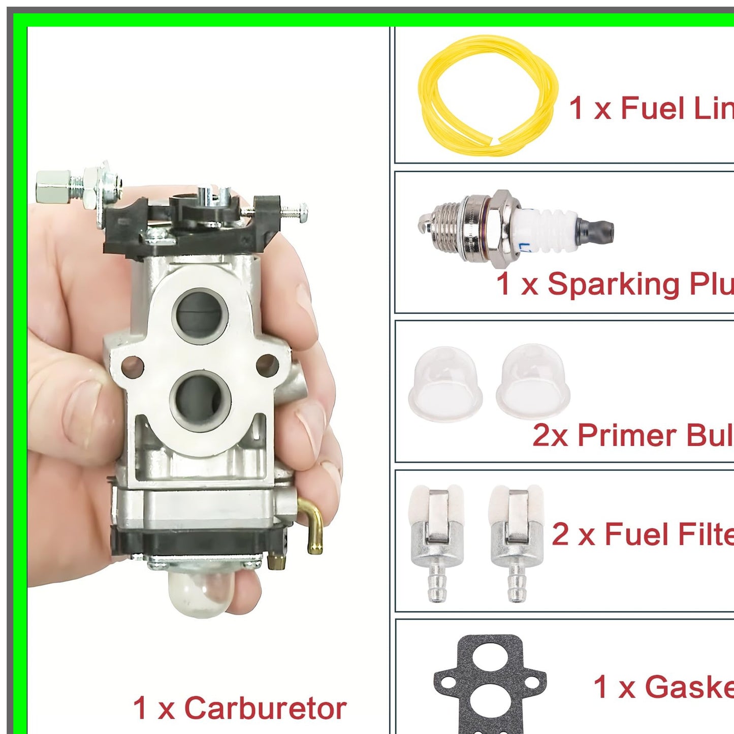High-Performance Carburetor for Husqvarna and RedMax Leaf Blowers