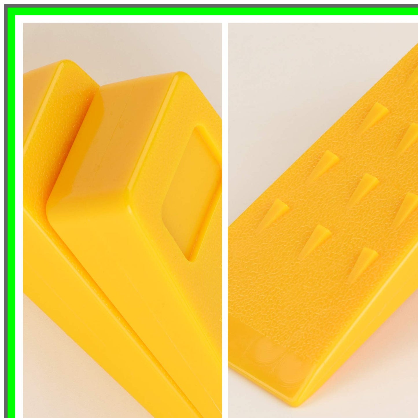 Spiked Tree Felling Wedges for Safe Chainsaw Cutting - 2 Pack