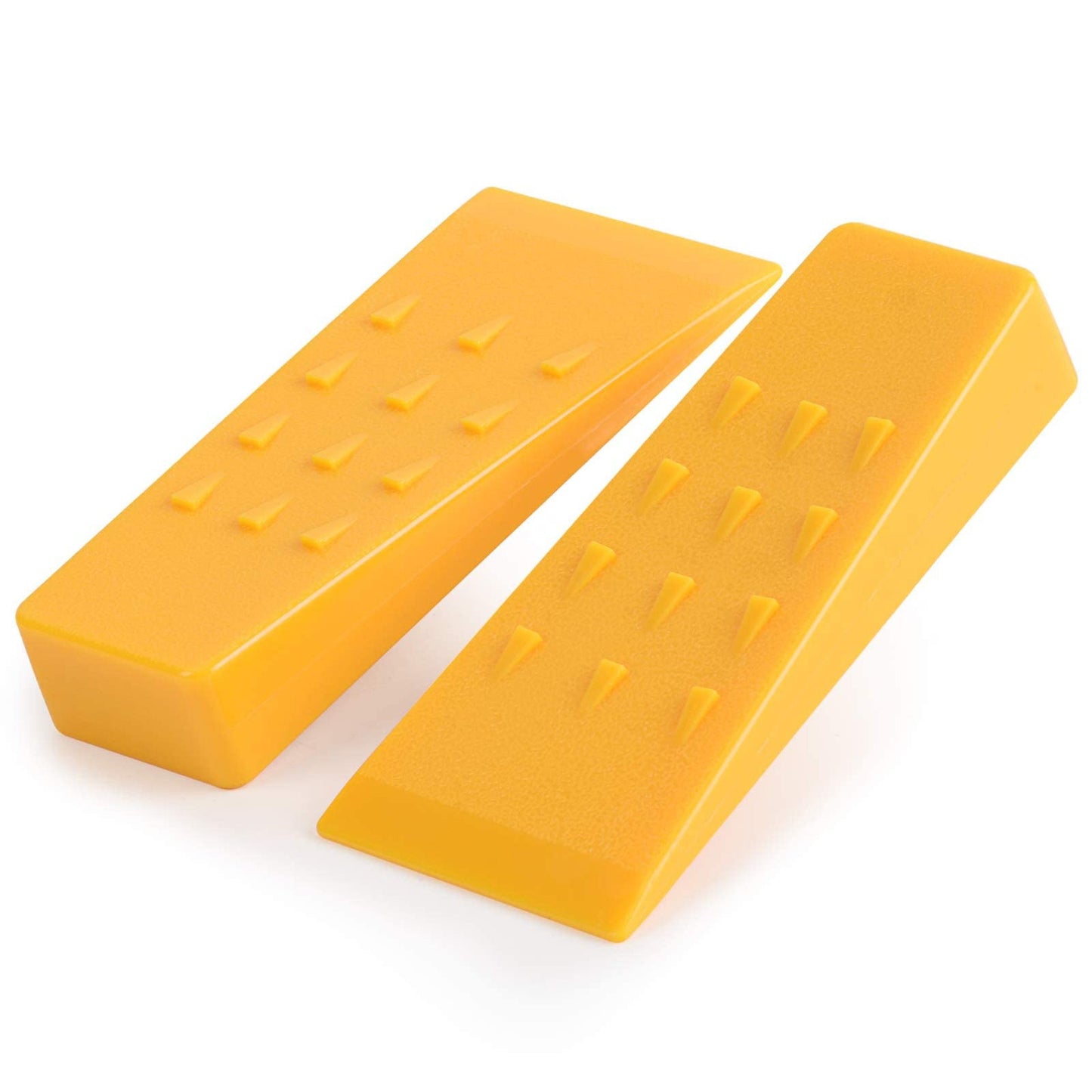 Spiked Tree Felling Wedges for Safe Chainsaw Cutting - 2 Pack