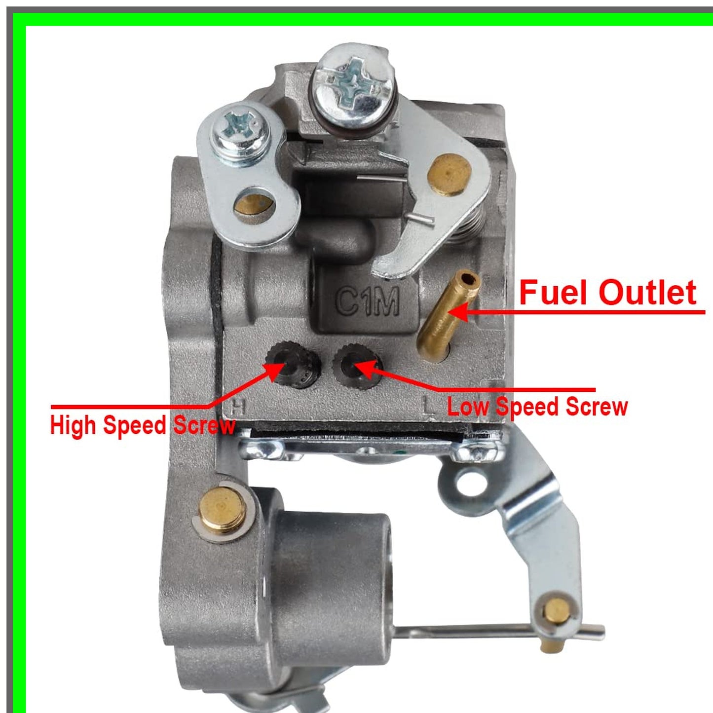 High-Performance Carburetor for Poulan Pro 42cc Chainsaw Models