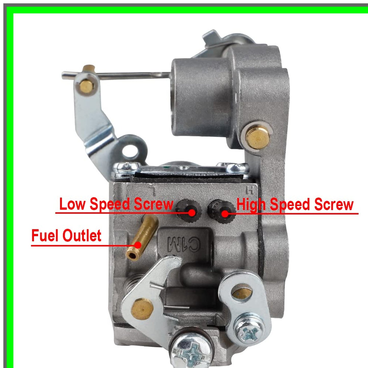 High-Performance Carburetor for Poulan Pro 42cc Chainsaw Models