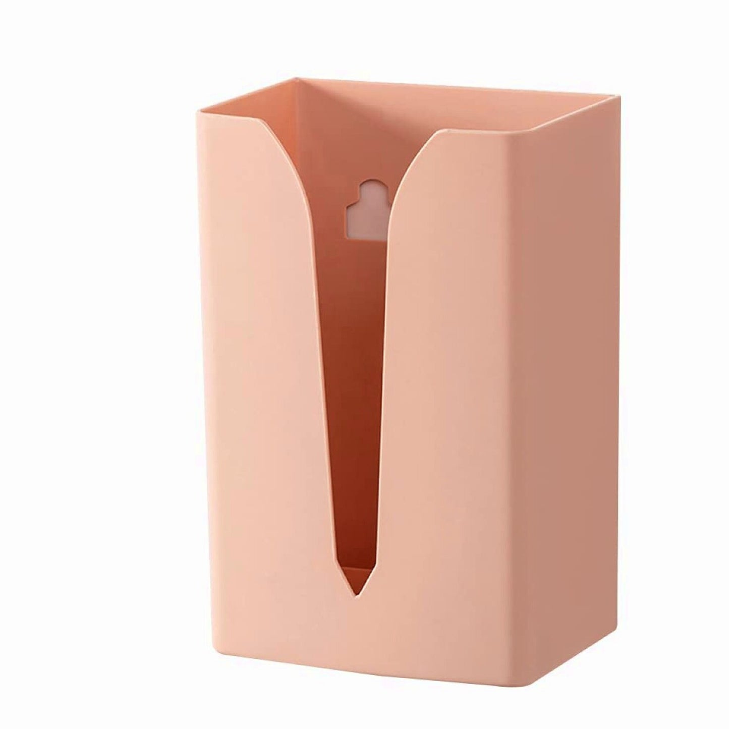 Adhesive Tissue Dispenser and Trash Holder Pink