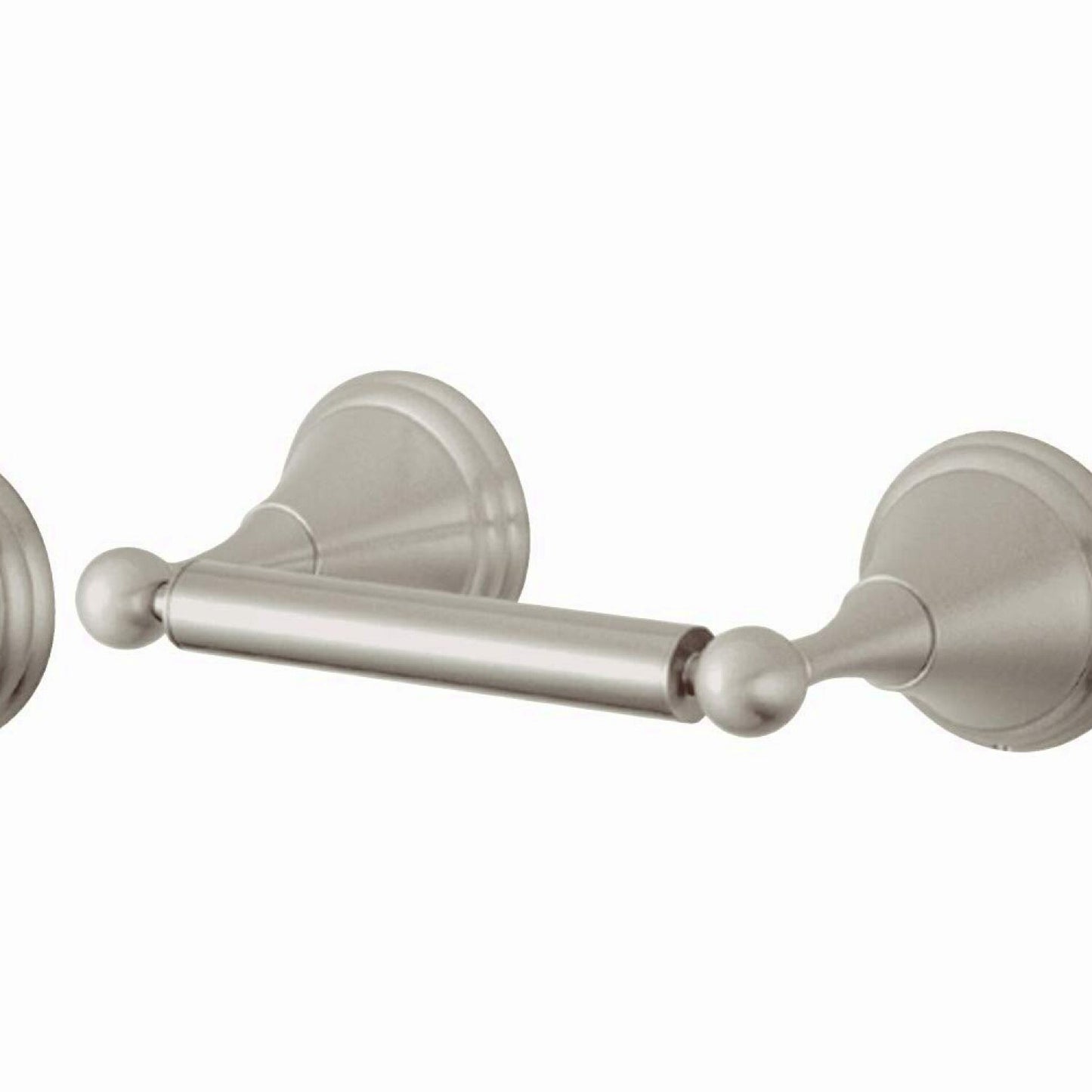 Governor Tet Paper Holder 8-5/8" Brushed Nickel