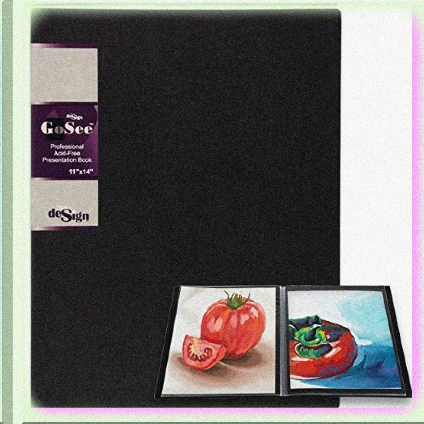11x14 inch Artist Portfolio Presentation Book 24 Pages
