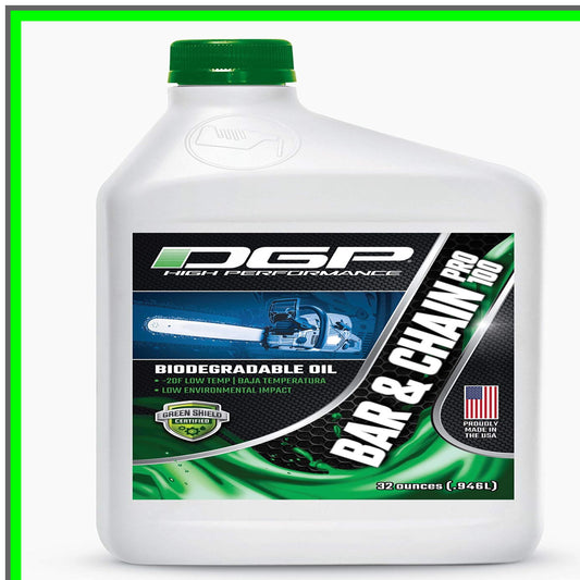 EcoGuard Biodegradable Chainsaw Oil - High Performance Non-Toxic Lube 32oz