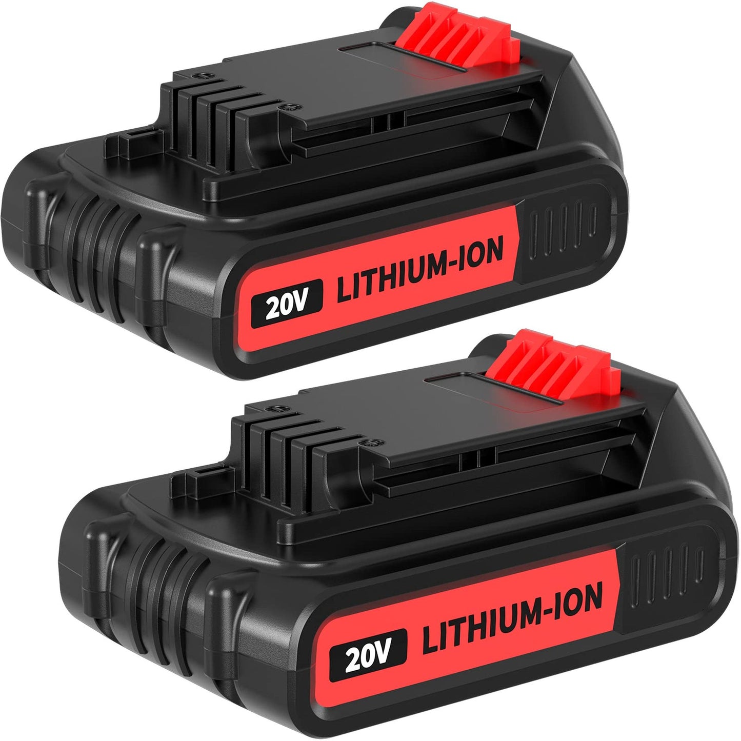 Dual 20V 3500mAh Lithium Battery Replacement for Black and Decker Tools
