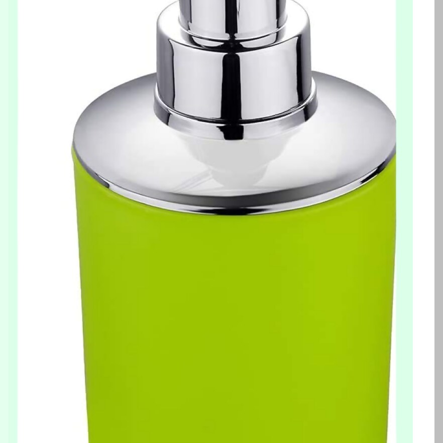 6 Pcs Plastic Bathroom Accessory Set Green