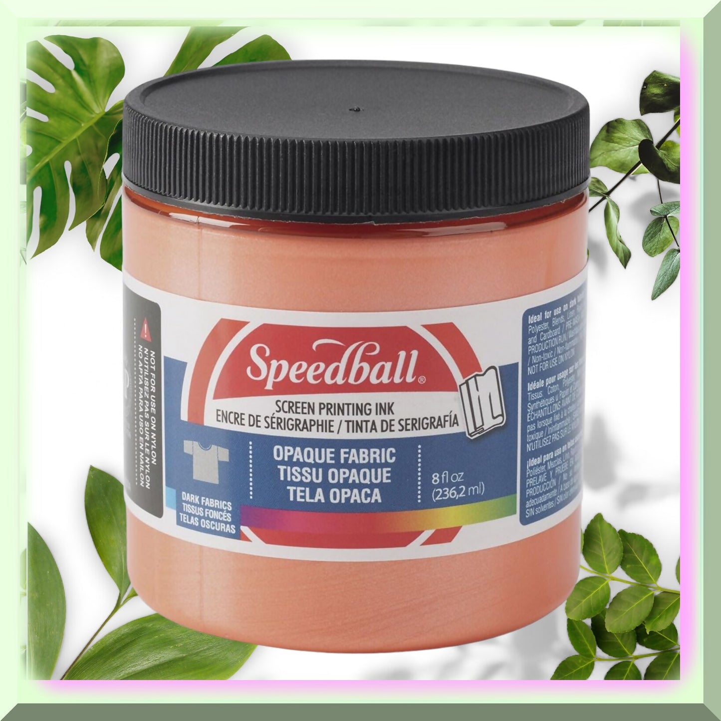 Sherbet Shimmer Iridescent Fabric Ink 8oz