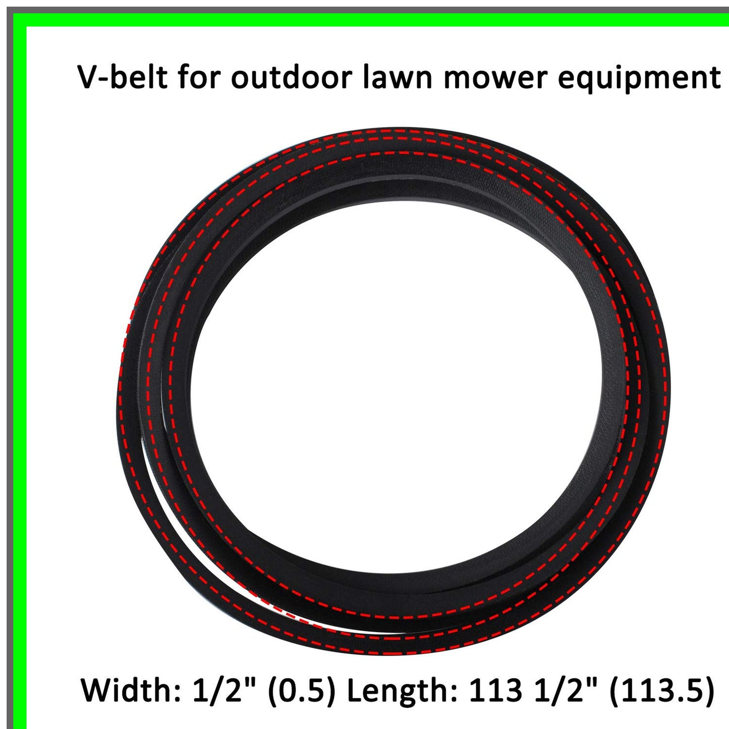 Toro TimeCutter 42" Deck Lawn Mower Belt 1/2" X113 Replacement Part