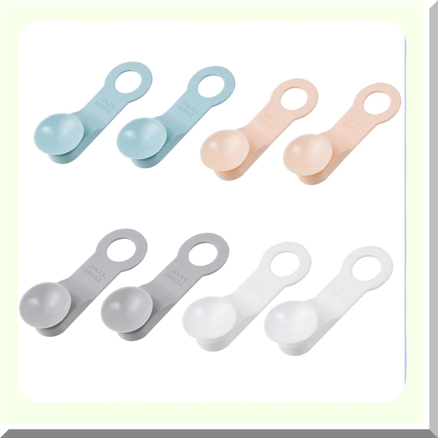 4 Pairs Tet Handle Cleaning Accessories