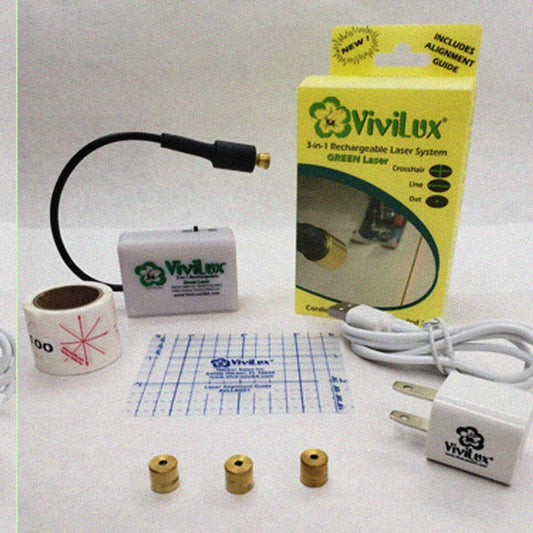 3-in-1 Rechargeable Laser System for Sewing and Quilting