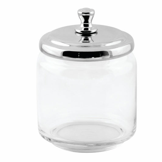 York Bathroom Vanity Gl Apothecary Jar Clear Small
