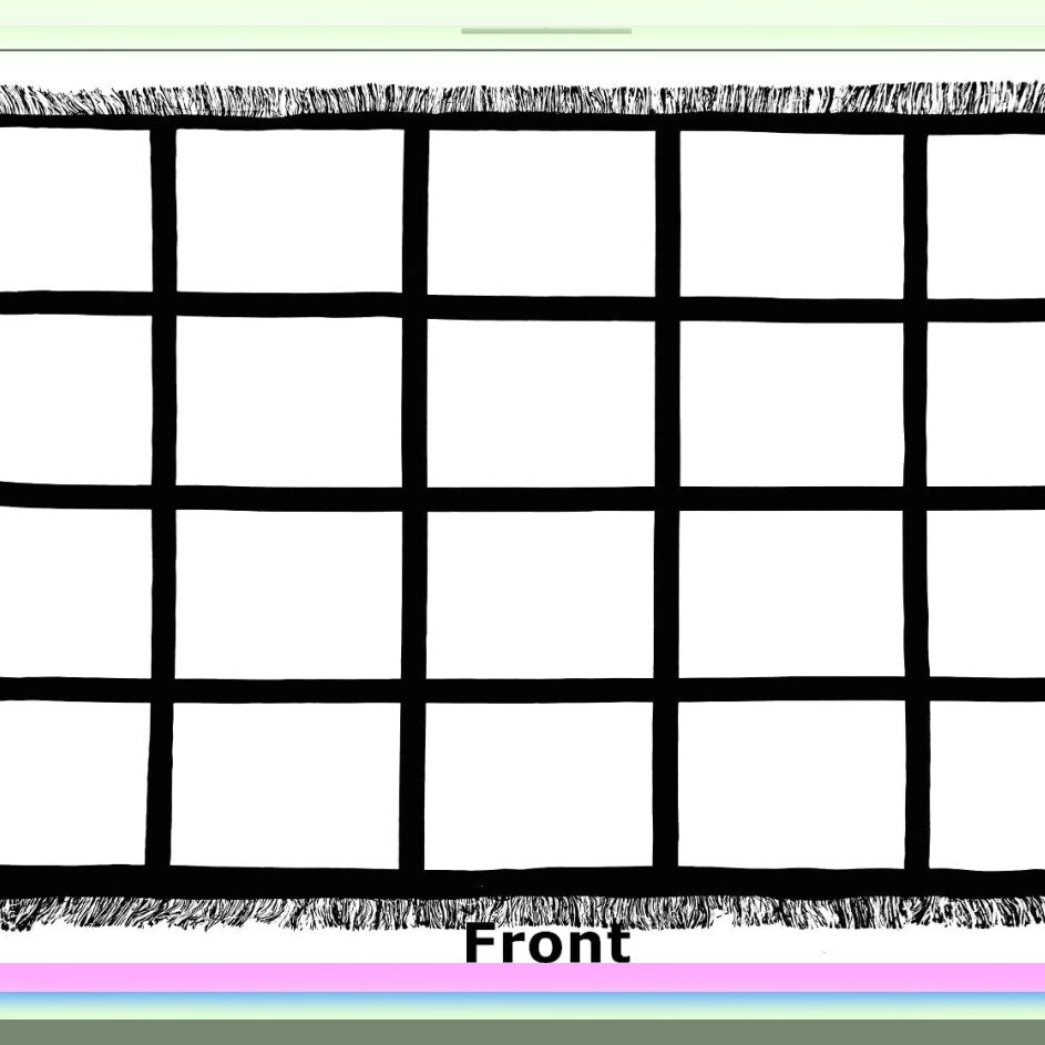 SubliCozy Custom Photo Blanket Set 2 Pack 40"X60"