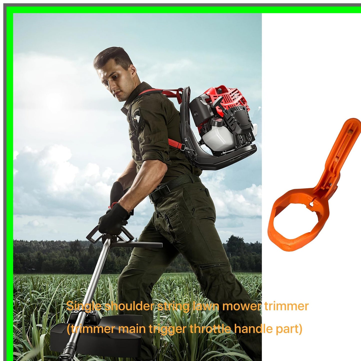 Huskvarna Eater Throttle Trigger Handle Replacement 128Cd 128Ld Parts