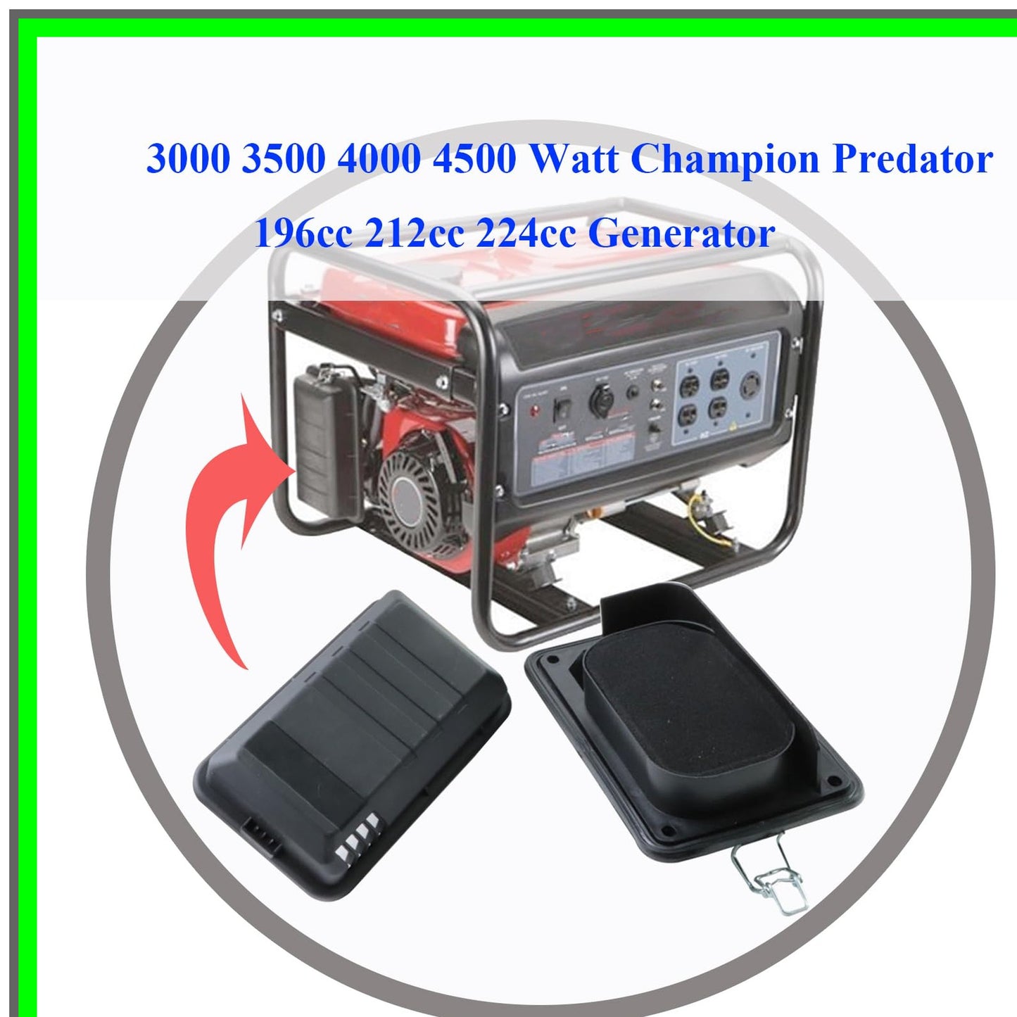 Generator Air Filter Box for Honda Champion Predator 196cc 212cc Models