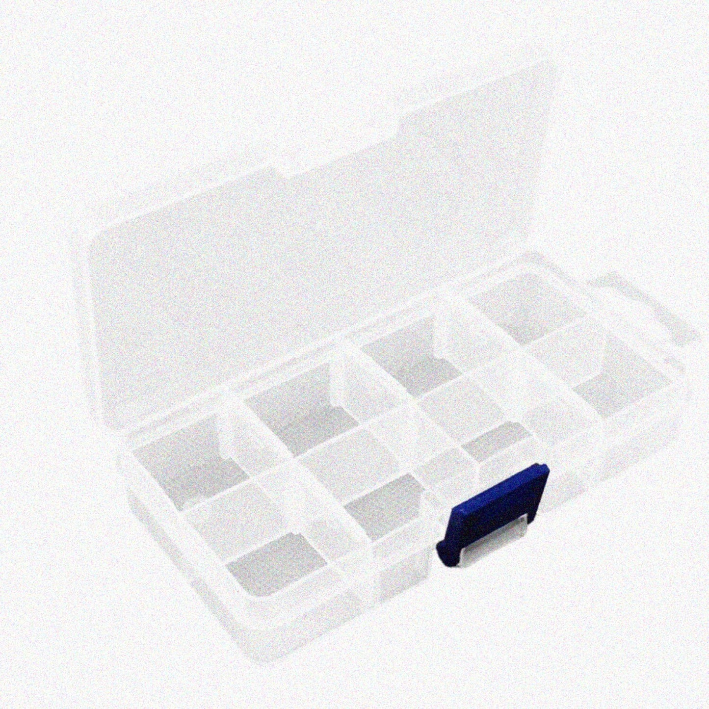Plastic Storage Box 8 Grids Organizer with Lid