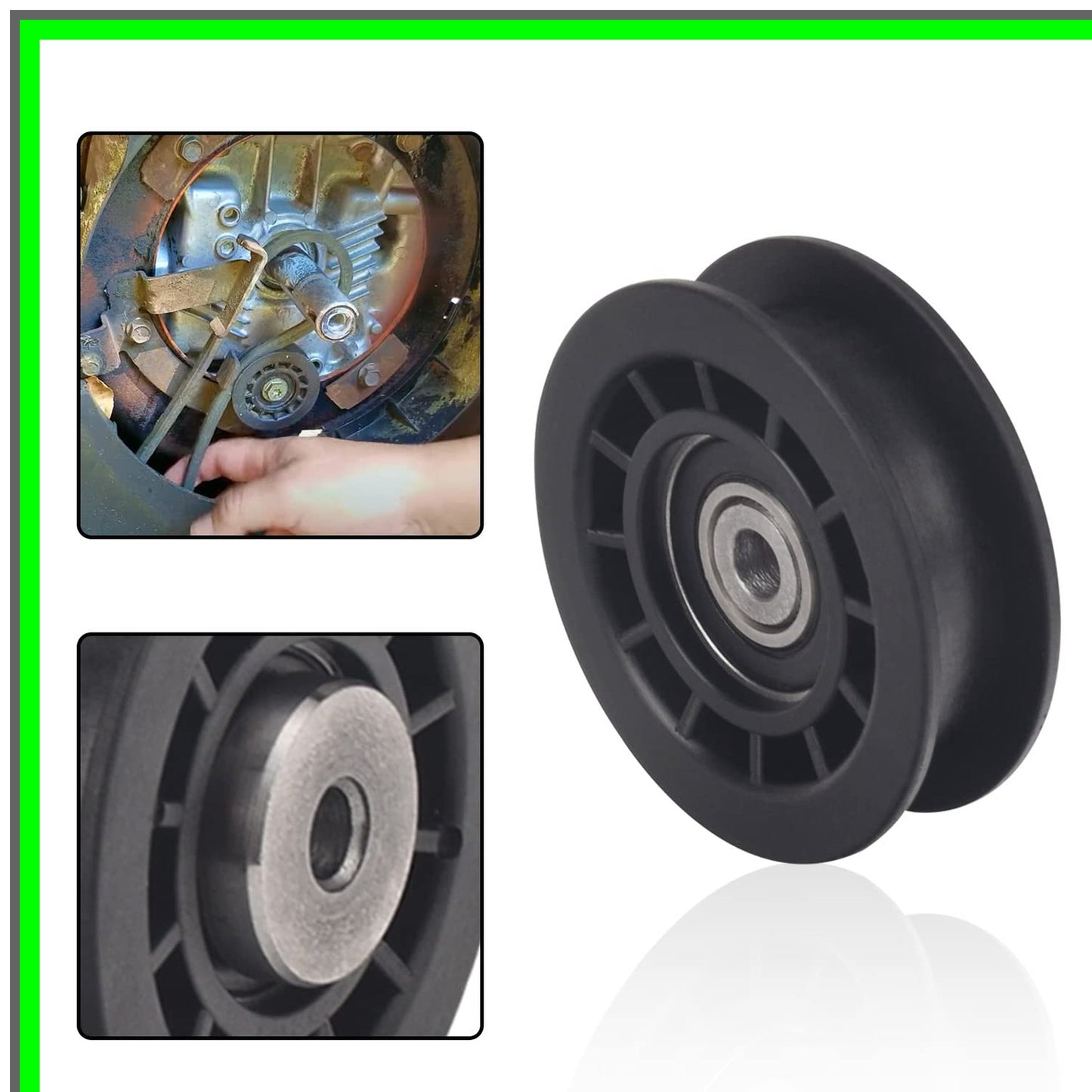 Husqvarna Poulan Lawn Mower Idler Pulley Replacement 3 Pack 587973001