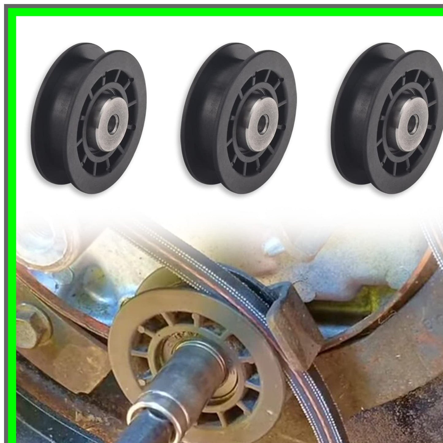 Husqvarna Poulan Lawn Mower Idler Pulley Replacement 3 Pack 587973001