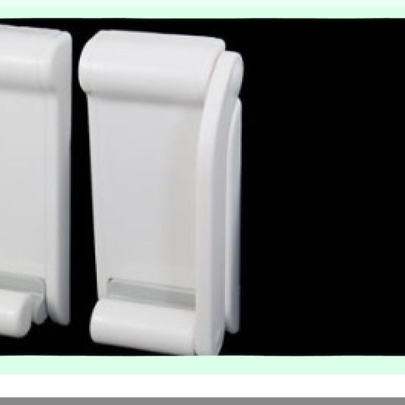 Plastic Adjustable Magnet Tissue Holder for Bathroom White